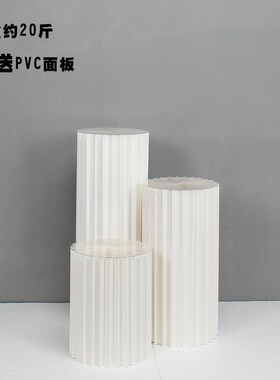 速发直播展示台产品中岛摆台流水台模特窗台底座摆件立柱橱展陈列