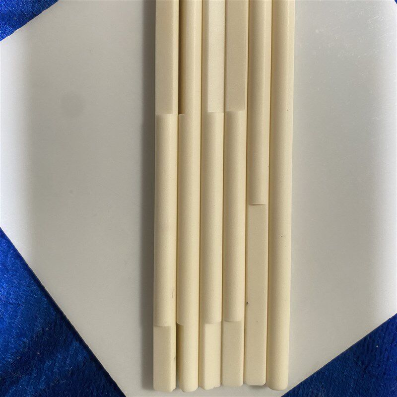 速发氧化铝陶瓷棒镜面 绝缘耐磨耐高温 刚玉棒搅拌棒可加工牙丝