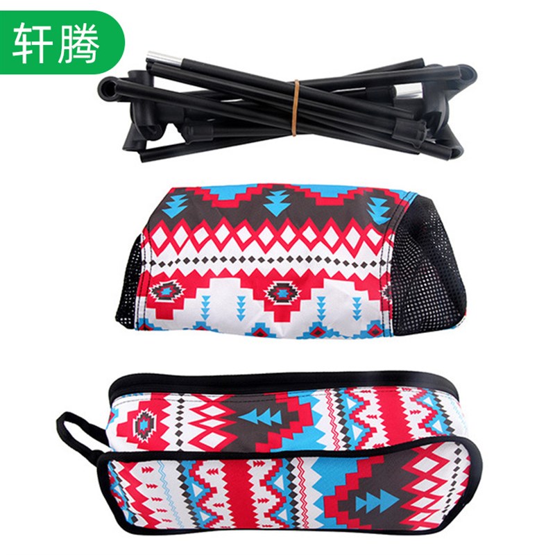 速发休闲沙滩椅轻便折叠铁管钓鱼椅月亮椅定 制户外便携折叠椅
