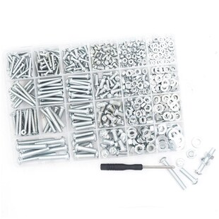 速发R4P用螺丝攻螺丝螺母螺钉螺帽垫片盒装混装自钉螺丝套装M2