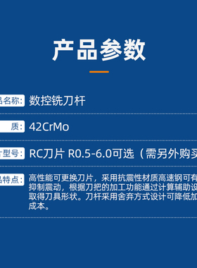 速发内R铣刀内R刀内R倒角刀 SD16-RC06 1-20数控铣刀杆成型圆角圆