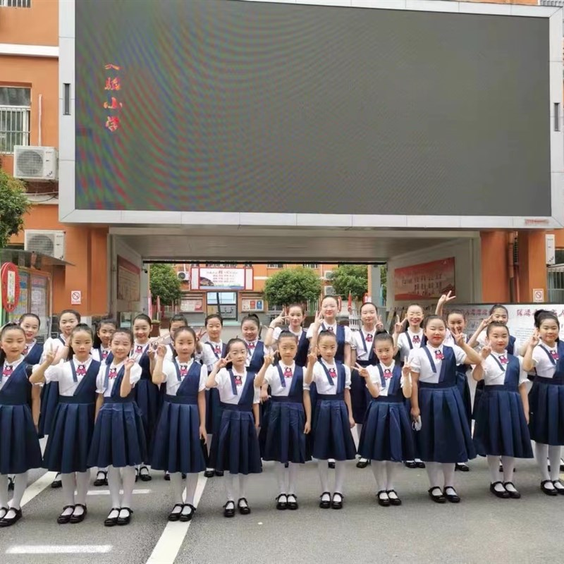 速发儿童合唱演出服中小学生大合唱团礼服男童团体朗诵比赛表演服