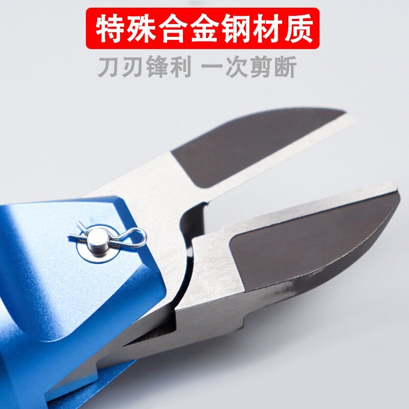 速发气动剪刀气剪工业级剪金属剪钢铜铁线自动化机械手-气动剪钳