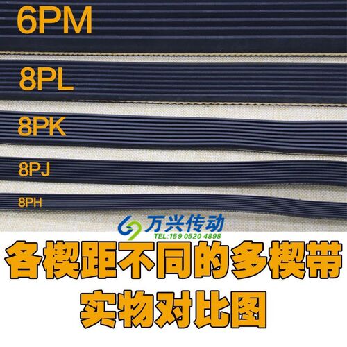 速发PJ1145PJ1168PJ1220  聚氨酯PU多楔带 多沟带 同步 传动带