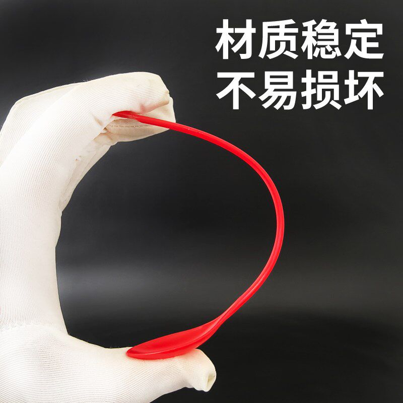 速发塑料药勺支组双头长柄药匙取挖粉末颗粒剂分装取样勺子大小号