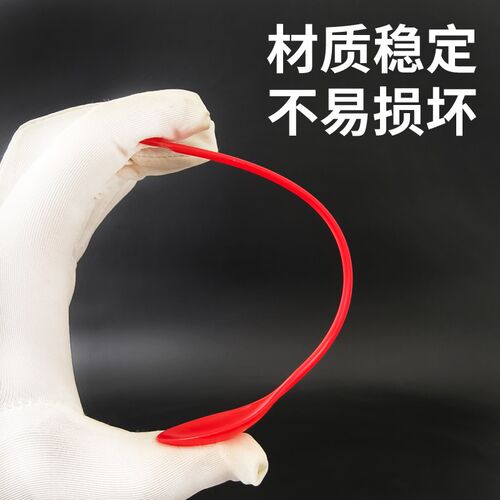 速发塑料药勺支组双头长柄药匙取挖粉末颗粒剂分装取样勺子大小号