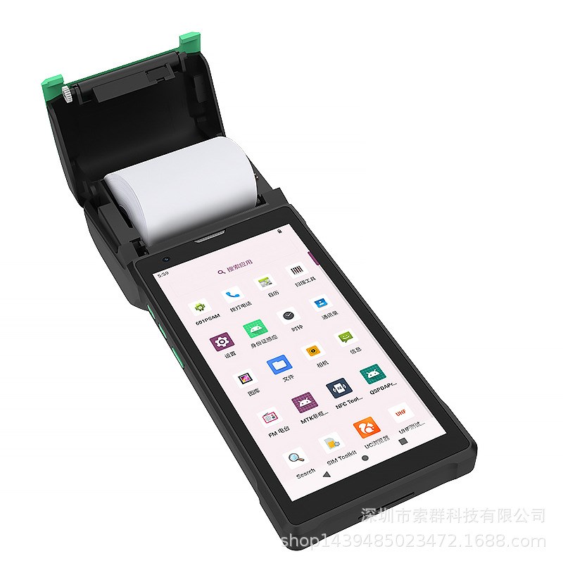 速发执法终端PDA现场打印提示单FC整治市容环境卫生车辆违停管理