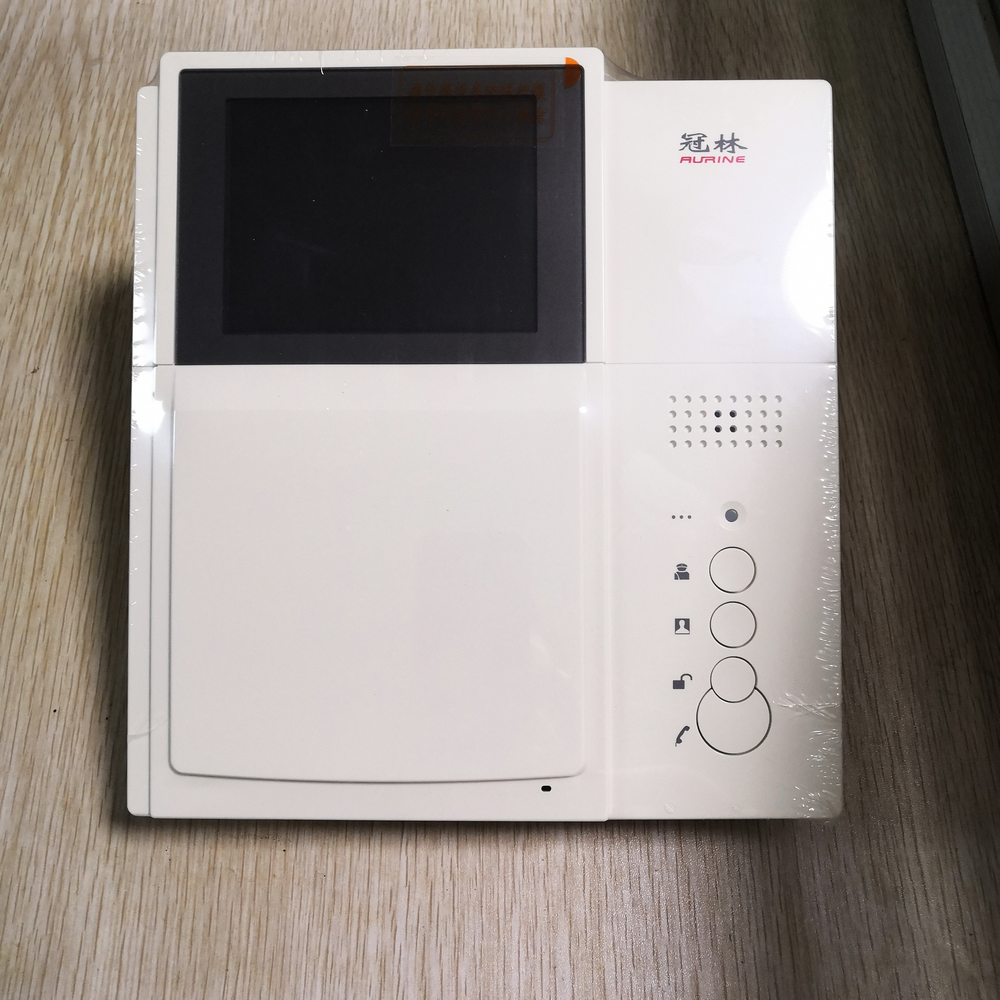 适用冠林可视对讲室内门禁机黑白ah1-f3v开门电话彩色f3vc门铃ah1