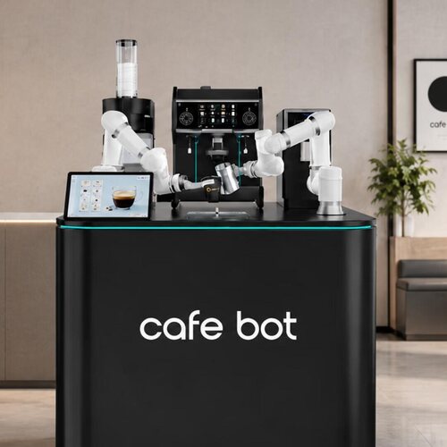 CAFEBOT双臂全自动拉花咖啡机