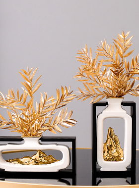 速发新子式轻奢风客厅电视柜小摆件高端档创饰家居展示柜中装意品