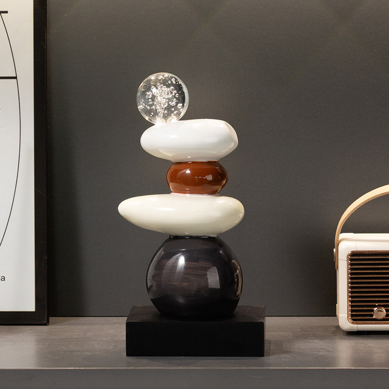 时至运来摆件客厅电视柜酒柜玄关轻奢高档高级感家居装饰品办公室,家居饰品,装饰摆件,淘宝优惠券,粉丝福利购,淘宝优惠卷