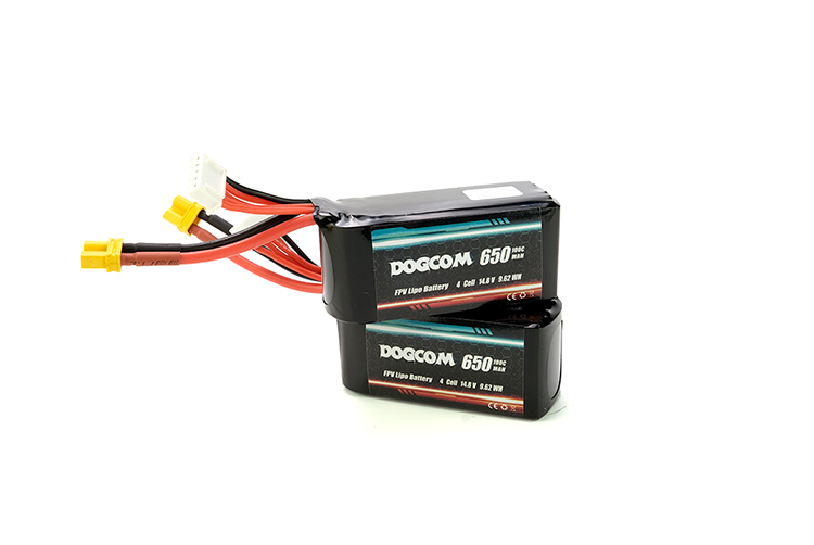 全国总代DOGCOM大黄狗4S 650/850mAh 100CFPV穿越机航模锂电池-封面