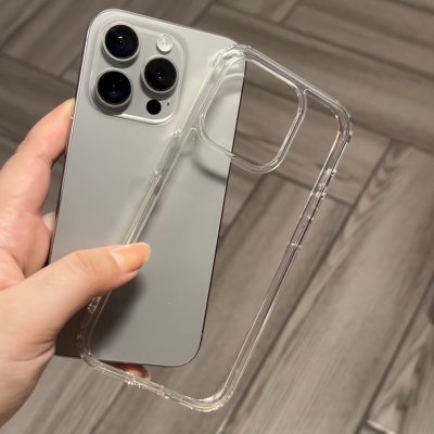 自用挺不错性价比高透明适用iphone15pro新款15Promax苹果16ProMax手机壳14Pro亚克力13防摔11保护套12简约X