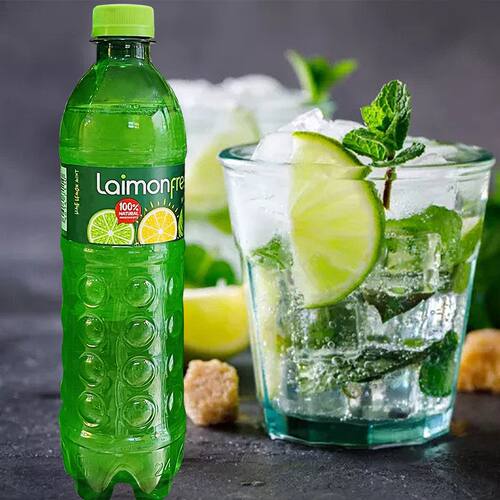 俄罗斯进口Laimon柠檬味碳酸饮料