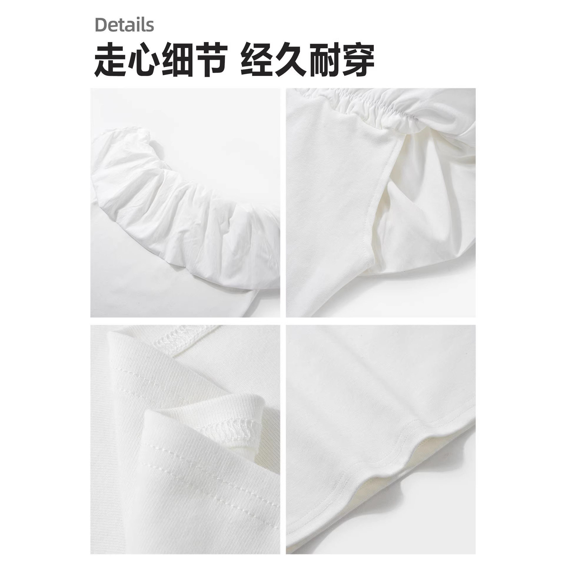 一字肩油画裙子套装女夏短袖绝美碎花裙两件套夏季小个子海边短裙