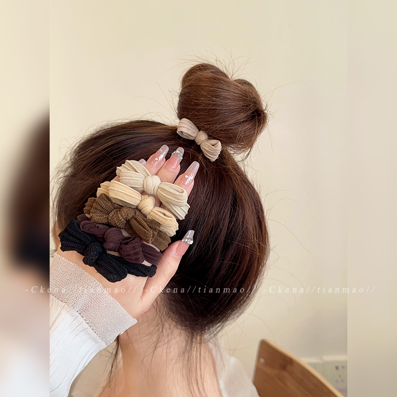 发绳高弹力耐用头绳简约皮筋