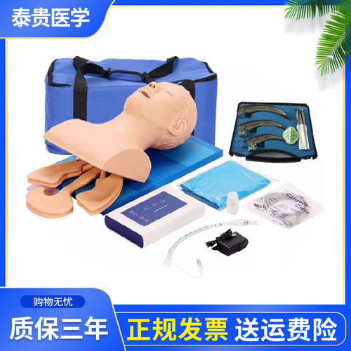 泰贵医学电子气管喉镜训练模拟人