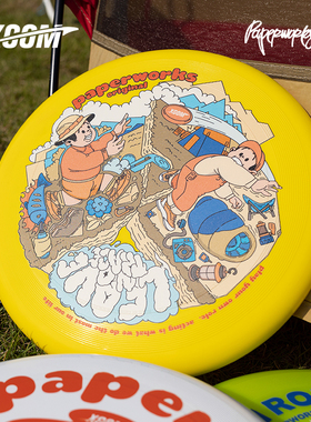 XCOM×Paperworks联名款175g飞盘艾克极限户外运动团队团建定制