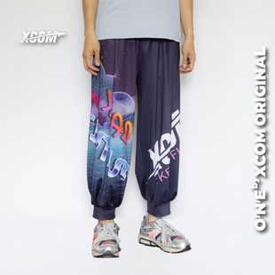 艾克速干防晒长裤训练跑步飞盘户外运动舒适透气宽松男女通用裤子