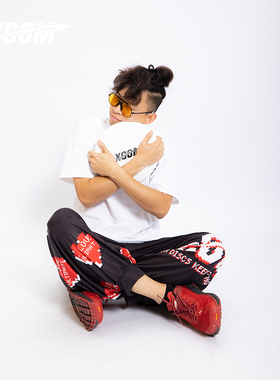 XCOM艾克飞盘裤运动哈伦长裤舒适轻薄透气冰丝速干男士夏天宽松