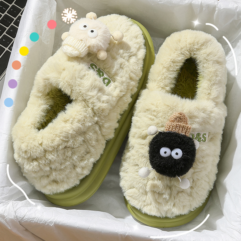 可爱棉拖鞋女士冬季2025新款室内