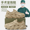 男士 2025新款 德国医用手术室拖鞋 防滑防臭洞洞鞋 夏季 透气沙滩凉鞋