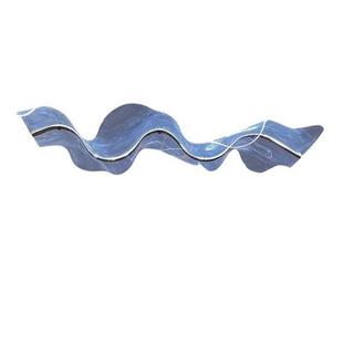 装 丝绸长条飘带大厅吊灯 饰茶室酒店亚克力吊灯餐厅收银台新中式