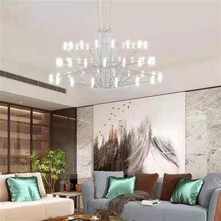 源头厂家满天星吊灯草帽吊灯简约别墅客厅客厅大堂酒店宝塔吊灯