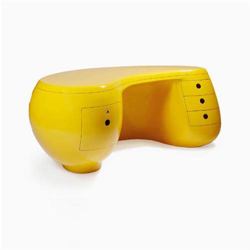 玻璃钢烤漆前台公司售楼部咨询服务台酒店大堂现代创意异形迎宾台