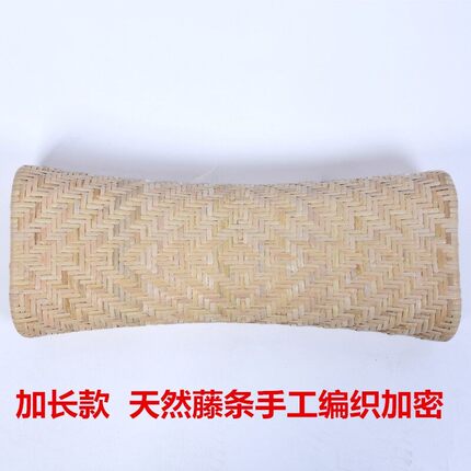 夏季藤枕头加密纯天然手工编织透气凉枕头颈椎镂空藤编空心单人男