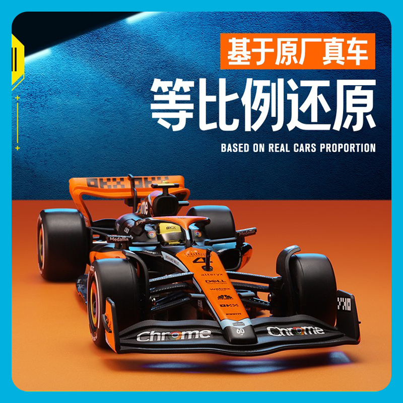 CCA1/242023赛季迈凯伦MCL60车模