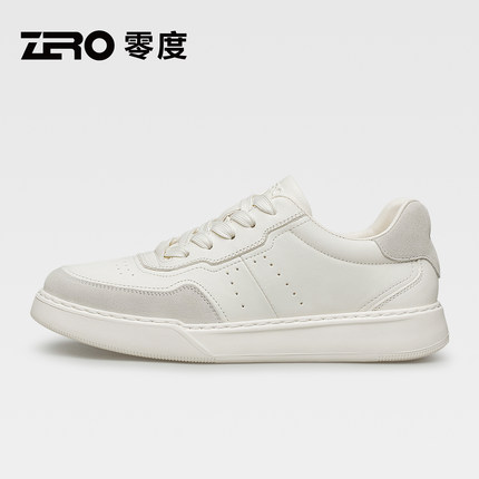 ZRO零度官方正品男鞋秋冬头层牛皮休闲运动鞋平底时尚潮流板鞋子