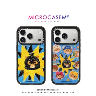 磁吸MagSafe油画涂鸦风垃圾袋猫咪适用iphone18pro手机壳17promax苹果16保护套15plus搞怪14趣味13卡通12情侣