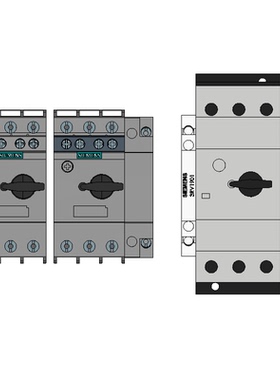 EPLAN西门子3RV5 3RV6断路器 原理图 2D 3D 宏edz部件宏文件