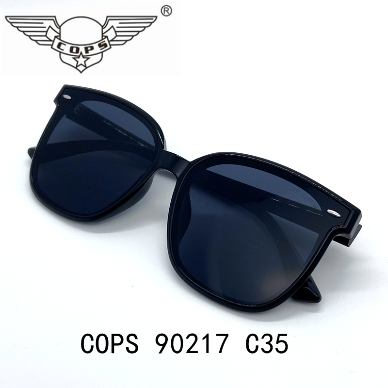 COPS特蟼新款墨鏡男款太陽鏡女遮陽大臉時尚眼鏡90217