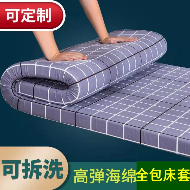 亲肤棉床垫纯海绵不塌陷床褥回弹