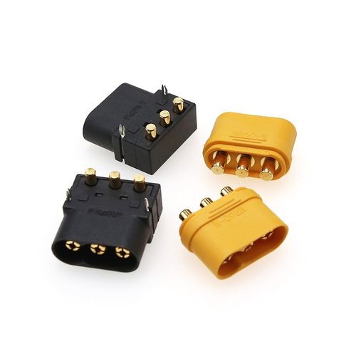 MR60PB公头板载立式焊板MR60PW-M卧式航模大电流插座PCB电路板