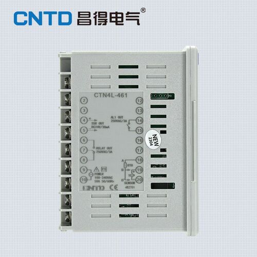 温控仪CTN4L-461数显智能双输出温度控器D面板96*96