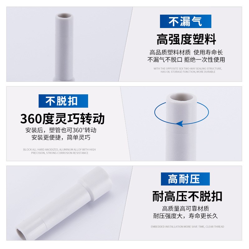 气动接头 直e通堵头 快插堵塞 KQ2P-08/06/04/10/12