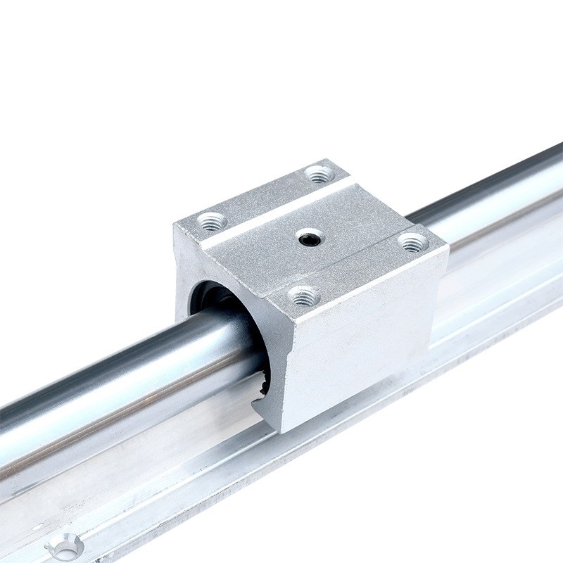 现货SBR铝托光轴滑轨 SBR40C木工精密光轴圆导轨 SBR50导轨