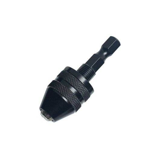 WD电磨夹头可调三爪快换夹头六角柄麻花钻夹头0.3mm-8mm