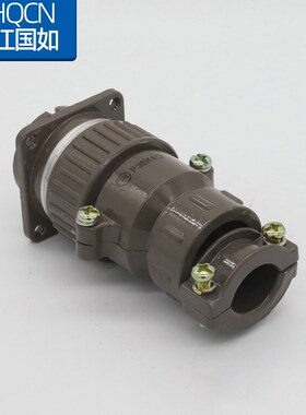 航空插头插座 P32K4Q / P32J4A -14芯 直式电线连接器电连接器