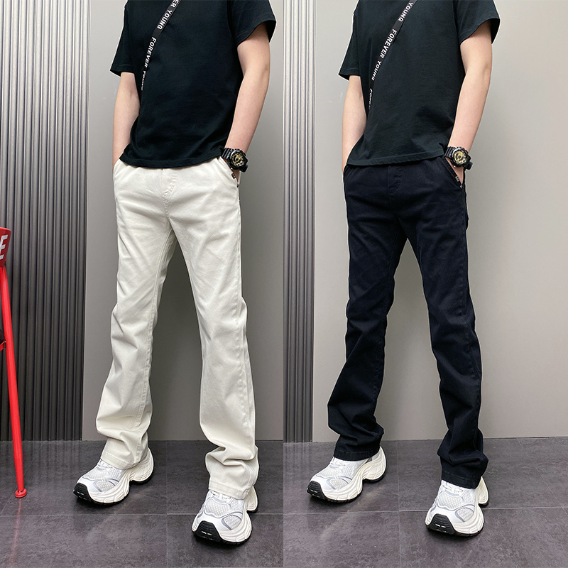秋冬季韩版简约纯色户外休闲裤