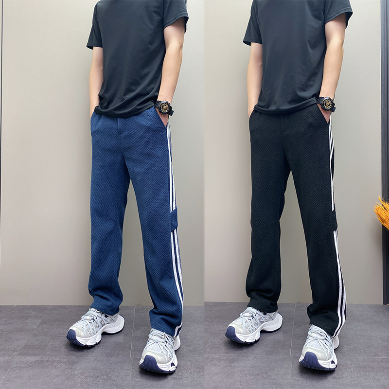2026新品时尚秋季百搭直筒裤图片