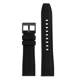 适配天梭1853速敢T125617A速驰T116617男款硅胶橡胶表带防水22mm