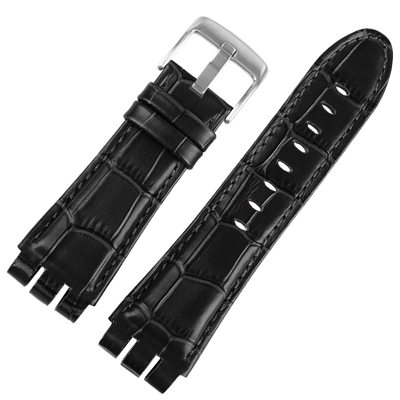 适配斯沃琪男士大号真皮表带