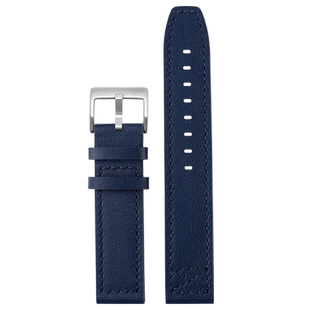 等宽20mm真皮表带 适配飞亚达马赫系列歼20 GA881007牛皮手表带男