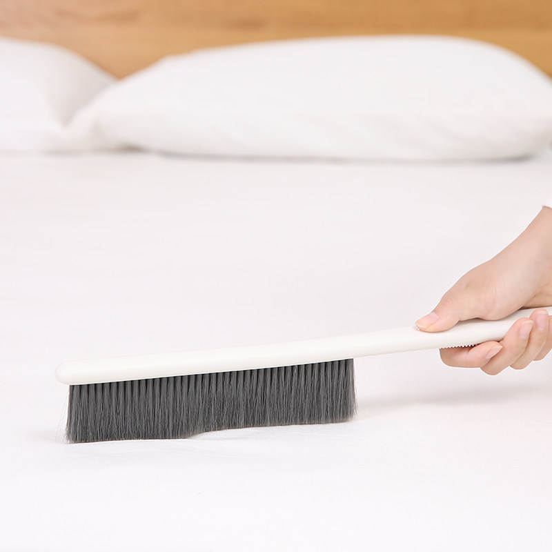 日本扫床刷子家用不掉毛长柄软毛除尘扫炕笤帚卧室床上清洁神器