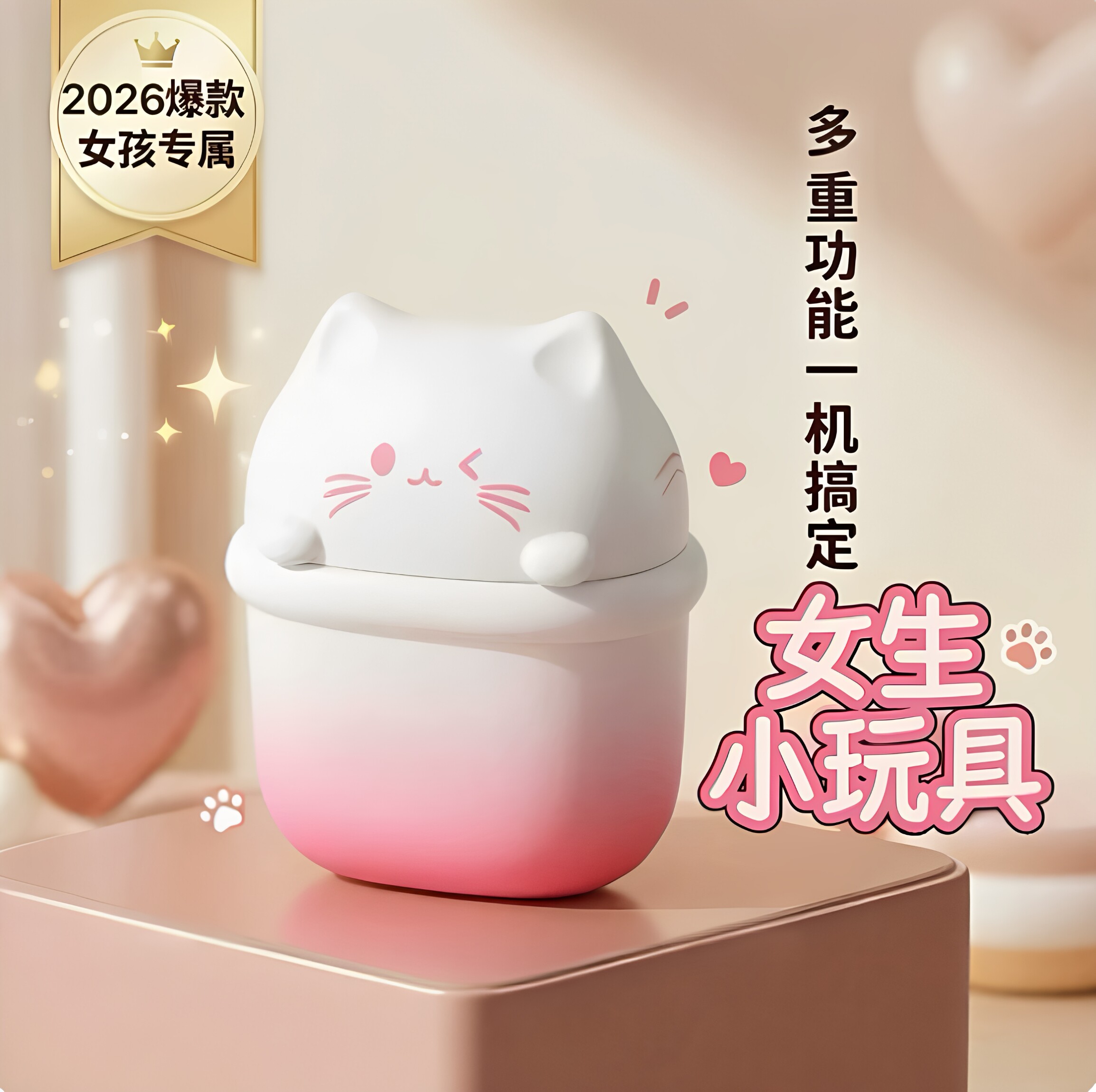 布丁喵远程控制分体设计内外兼修