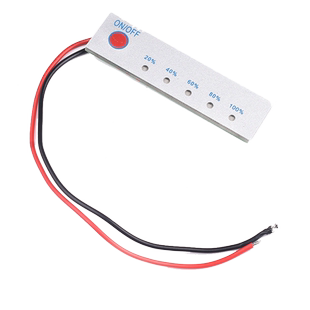 3串 4串锂电池电量显示板12V 14.8V电量显示器 11.1v 五级指示板